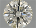 Diamante Natural 0.72 quilates, Redondo , Color J, claridad I1 y certificado IGI