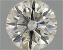 Diamante Natural 0.72 quilates, Redondo , Color J, claridad I1 y certificado IGI