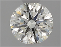 Natural Diamond 0.40 Carats, Round with Excellent Cut, I Color, SI1 Clarity and Certified by IGI