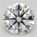 Del inventario de diamantes de laboratorio, 0.72 quilates, Redondo , Color D, claridad VVS2 y certificado IGI