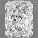 Natural Diamond 0.90 Carats, Radiant with  Cut, I Color, VVS1 Clarity and Certified by GIA