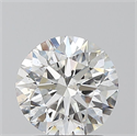 Natural Diamond 1.70 Carats, Round with Excellent Cut, F Color, SI1 Clarity and Certified by GIA