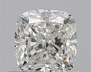 Picture of Natural Diamond 0.59 Carats, Cushion with  Cut, I Color, VS2 Clarity and Certified by GIA