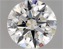Natural Diamond 0.90 Carats, Round with Excellent Cut, G Color, SI1 Clarity and Certified by GIA