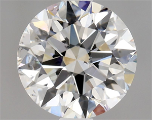 Picture of Natural Diamond 0.90 Carats, Round with Excellent Cut, G Color, SI1 Clarity and Certified by GIA