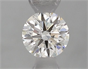 Diamante Natural 0.45 quilates, Redondo , Color H, claridad VS1 y certificado GIA