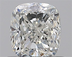 Foto Diamante Natural 0.70 quilates, Del cojín , Color H, claridad VS2 y certificado GIA de