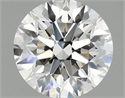 Lab Grown Diamond 1.37 Carats, Round with Excellent Cut, E Color, VS1 Clarity and Certified by IGI