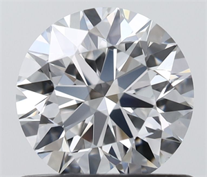 Picture of Natural Diamond 0.70 Carats, Round with Excellent Cut, E Color, VVS1 Clarity and Certified by IGI