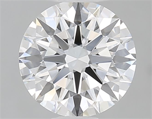 Picture of Lab Grown Diamond 1.09 Carats, Round with Ideal Cut, D Color, VS1 Clarity and Certified by IGI