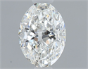 Diamante Natural 0.50 quilates, Ovalado , Color G, claridad VS1 y certificado GIA