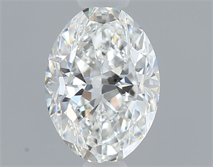 Foto Diamante Natural 0.50 quilates, Ovalado , Color G, claridad VS1 y certificado GIA de