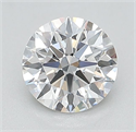Lab Grown Diamond 1.13 Carats, Round with Ideal Cut, D Color, VS1 Clarity and Certified by IGI