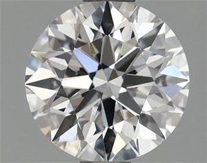 Picture of Lab Grown Diamond 1.09 Carats, Round with Ideal Cut, D Color, VS2 Clarity and Certified by IGI