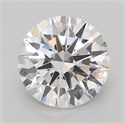 Del inventario de diamantes de laboratorio, 7.02 quilates, Redondo , Color G, claridad VVS2 y certificado IGI