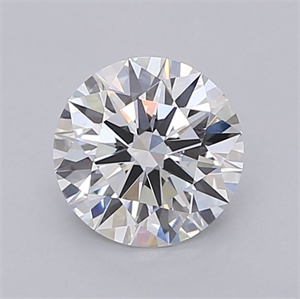 Picture of Lab Grown Diamond 1.25 Carats, Round with Ideal Cut, E Color, VS1 Clarity and Certified by IGI