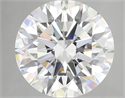 Del inventario de diamantes de laboratorio, 6.06 quilates, Redondo , Color E, claridad VVS2 y certificado IGI