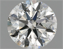 Diamante Natural 0.90 quilates, Redondo , Color I, claridad SI1 y certificado GIA