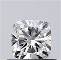 Natural Diamond 0.51 Carats, Cushion with  Cut, E Color, VS1 Clarity and Certified by GIA