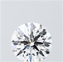 Lab Grown Diamond 1.50 Carats, Round with Ideal Cut, D Color, VVS2 Clarity and Certified by IGI