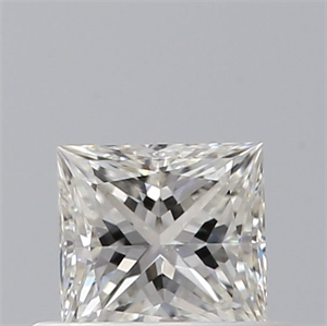 Picture of Natural Diamond 0.40 Carats, Princess with  Cut, G Color, VS2 Clarity and Certified by GIA
