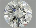 Diamante Natural 1.01 quilates, Redondo , Color K, claridad SI1 y certificado GIA