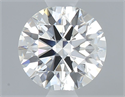 Natural Diamond 0.72 Carats, Round with Excellent Cut, G Color, VS2 Clarity and Certified by GIA