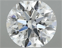 Diamante Natural 0.40 quilates, Redondo , Color E, claridad IF y certificado GIA