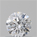 Diamante Natural 0.53 quilates, Redondo , Color D, claridad IF y certificado GIA