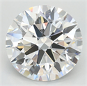 Del inventario de diamantes de laboratorio, 4.05 quilates, Redondo , Color D, claridad VVS1 y certificado GIA