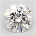Diamante Natural 0.55 quilates, Redondo , Color H, claridad VVS2 y certificado GIA