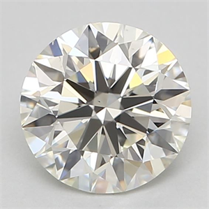 Foto Diamante Natural 0.60 quilates, Redondo , Color K, claridad VS2 y certificado GIA de