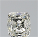 Natural Diamond 0.70 Carats, Cushion with  Cut, L Color, VVS2 Clarity and Certified by GIA