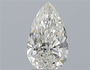 Foto Diamante Natural 1.71 quilates, De pera , Color H, claridad SI1 y certificado GIA de