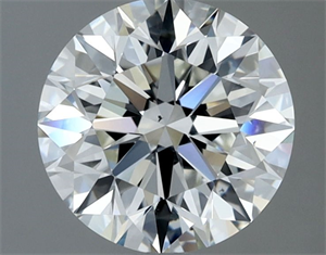 Foto Diamante Natural 2.02 quilates, Redondo , Color H, claridad VS2 y certificado GIA de