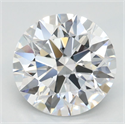 Del inventario de diamantes de laboratorio, 2.12 quilates, Redondo , Color D, claridad IF y certificado IGI