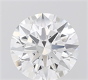 Lab Grown Diamond 4.04 Carats, Round with Ideal Cut, F Color, VVS1 Clarity and Certified by IGI