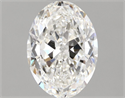 Natural Diamond 0.80 Carats, Oval with  Cut, G Color, VVS1 Clarity and Certified by GIA