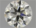 Natural Diamond 0.80 Carats, Round with Excellent Cut, L Color, SI1 Clarity and Certified by GIA