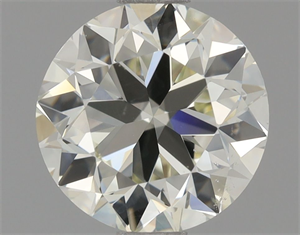 Picture of Natural Diamond 0.80 Carats, Round with Excellent Cut, L Color, SI1 Clarity and Certified by GIA