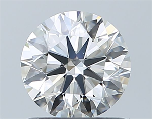 Picture of Natural Diamond 0.90 Carats, Round with Excellent Cut, I Color, VS1 Clarity and Certified by GIA