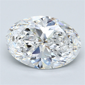 Foto Diamante Natural 5.05 quilates, Ovalado , Color E, claridad VS1 y certificado GIA de