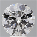 Lab Grown Diamond 5.55 Carats, Round with Ideal Cut, E Color, VS1 Clarity and Certified by IGI