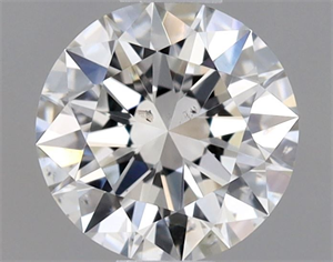 Picture of Natural Diamond 0.47 Carats, Round with Excellent Cut, F Color, SI2 Clarity and Certified by GIA
