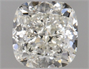 Natural Diamond 1.01 Carats, Cushion with  Cut, K Color, SI1 Clarity and Certified by GIA