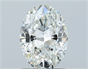 Natural Diamond 1.20 Carats, Oval with  Cut, G Color, VS1 Clarity and Certified by GIA