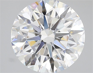 Picture of Lab Grown Diamond 4.01 Carats, Round with Excellent Cut, E Color, VS1 Clarity and Certified by IGI