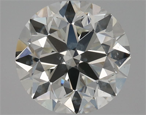 Picture of Natural Diamond 0.82 Carats, Round with Excellent Cut, F Color, SI2 Clarity and Certified by HRD