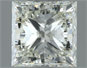 Natural Diamond 0.80 Carats, Princess with  Cut, K Color, VVS1 Clarity and Certified by IGI