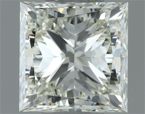 Picture of Natural Diamond 0.80 Carats, Princess with  Cut, K Color, VVS1 Clarity and Certified by IGI